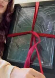 Personalised star map framed on a wall