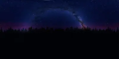 Mystic Night theme star map preview