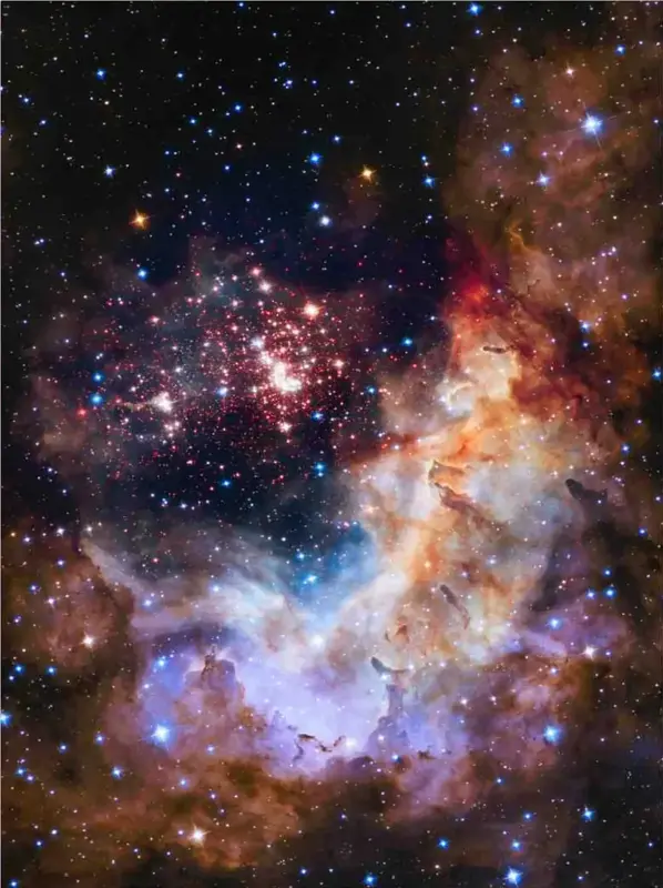 Cluster Westerlund 2 | Hubble's 25th fine art print