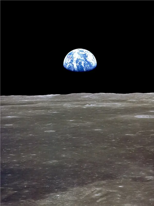 Earth on the Horizon | Apollo 11 fine art print