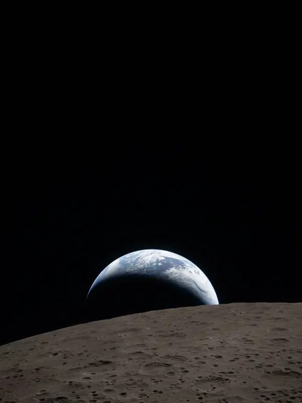 Earthset | Artemis II fine art print