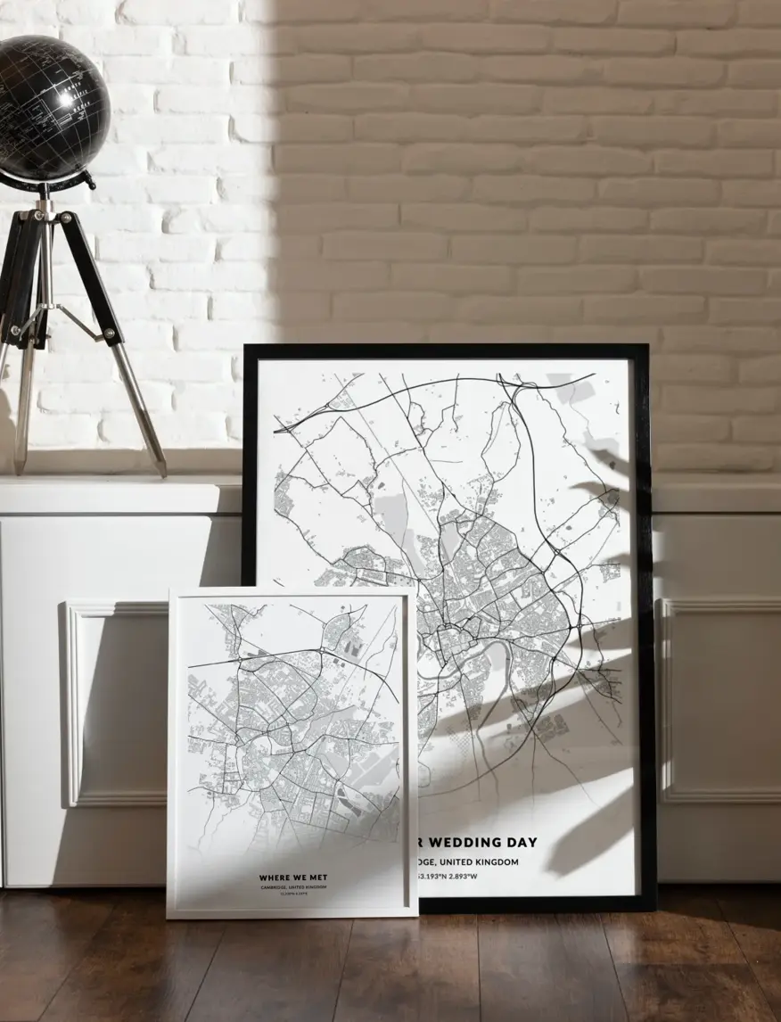 Location Map Prints