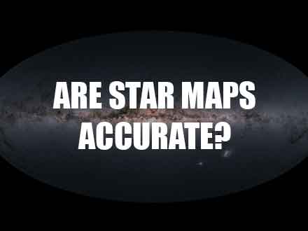 Are star maps accurate?