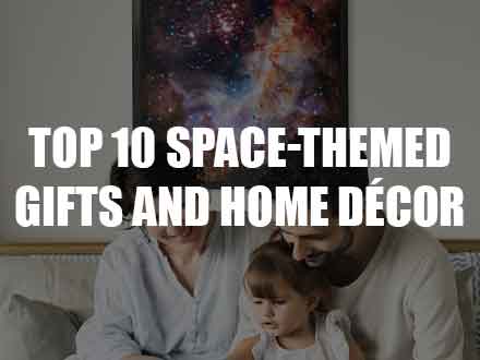 Top 10 Space-themed gifts and home décor