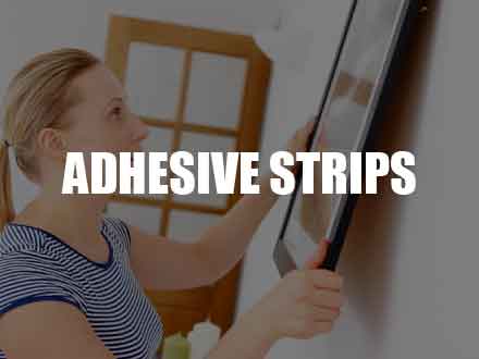 What are adhesive strips?