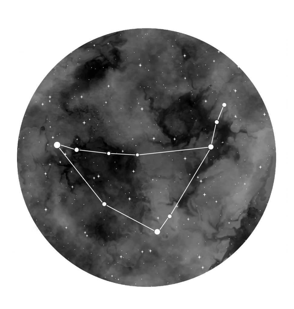 A picture of the Capricorn constellation.