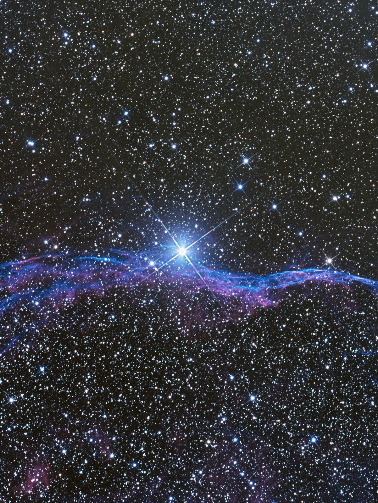 A picture of a starry sky.