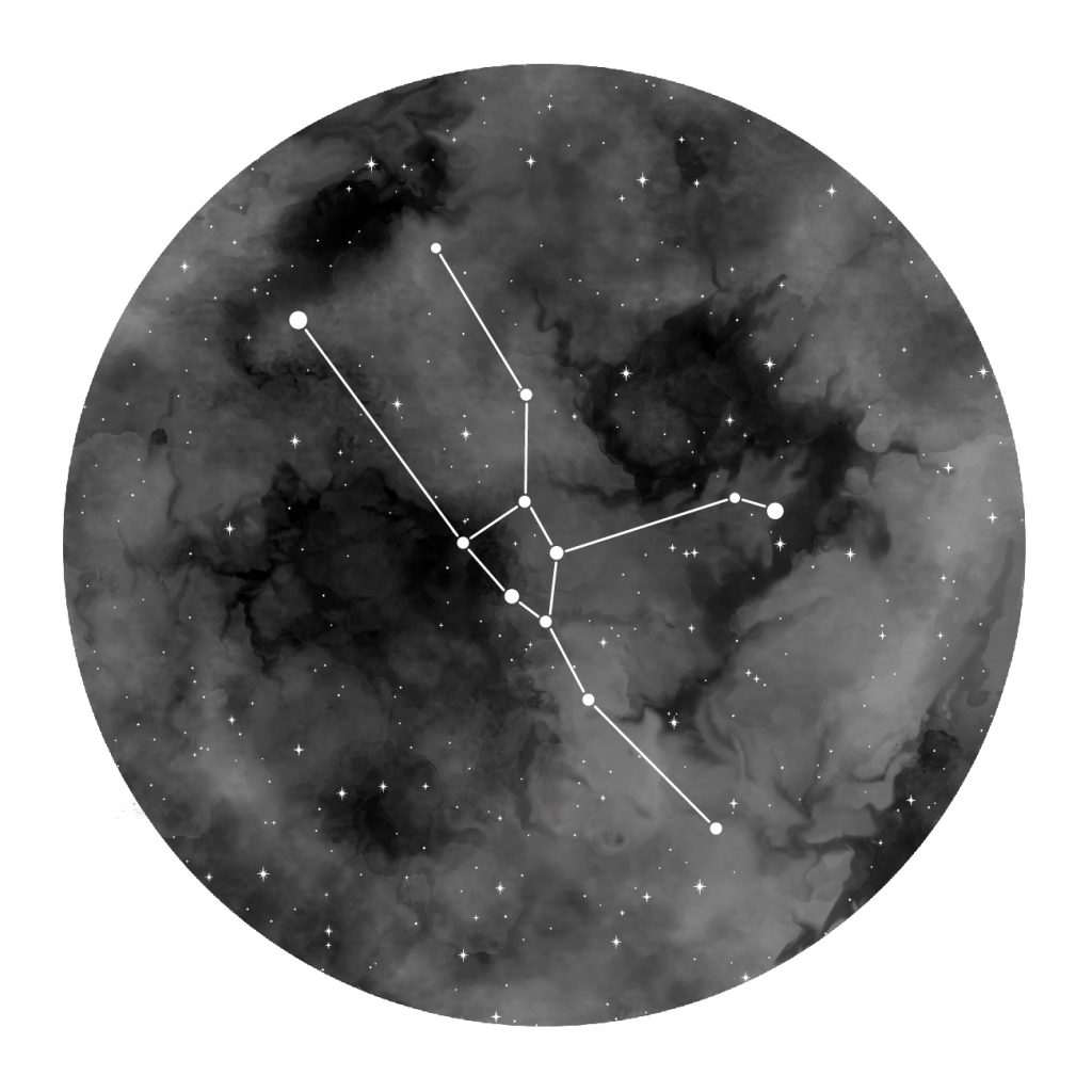 A picture of the Taurus constellation.